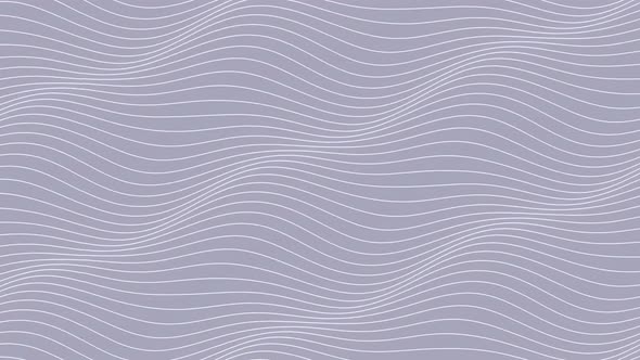 Clean Wavy Animated Lines 4k Background