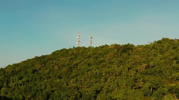 Telecommunication Tower, Communication Antenna in Asia