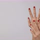 Beautiful Woman's Hands with Bright Red Manicure - VideoHive Item for Sale