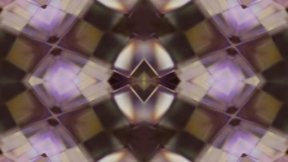 Colourful Kaleidoscope animation background