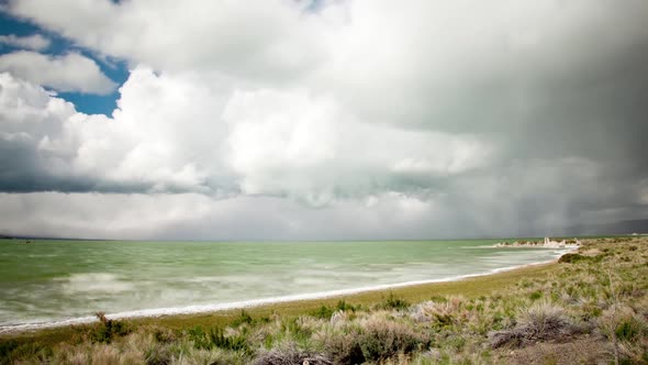 Mono Lake Clouds Time Lapse