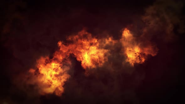 Fire Background Loop 4K alt