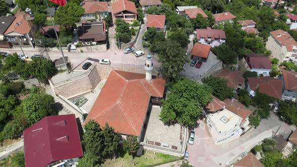 Aerial Old Mosque