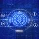 USD digital stablecoin animated logo. Animation of USDC cryptocurrency. Crypto in digital world - VideoHive Item for Sale