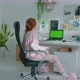 Female Designer Spinning in Her Chair and Starting to Work - VideoHive Item for Sale