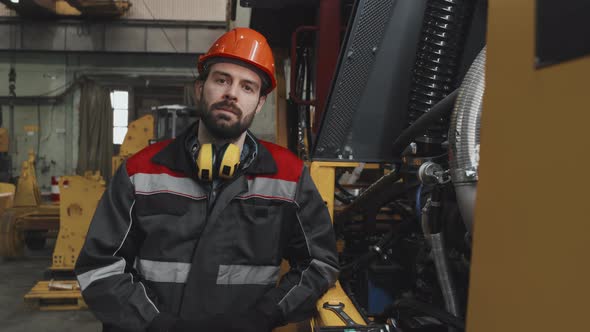 Man at Special Vehicles Factory