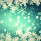 Christmas Snow Flake Bg 08 4k  - VideoHive Item for Sale