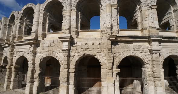 Roman arena, Arles, Bouches du Rhone department, France