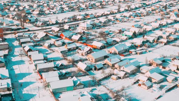 Sunny Winter Day Timelapse Dronelapse Hyperlapse