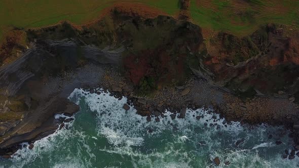 Drone cenital, Cantabria, Spain