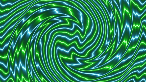neon line wave background animation. abstract wavy background. Vd 2140
