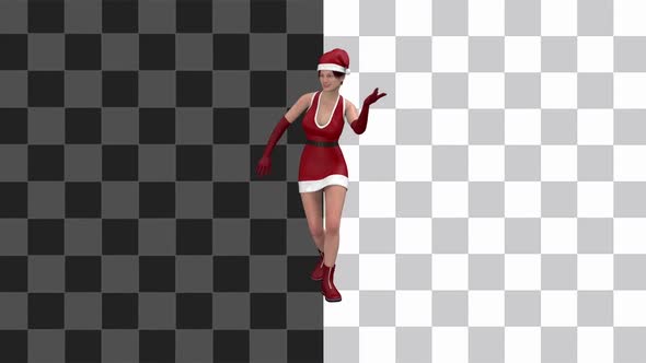 Christmas Girl Dance Loop