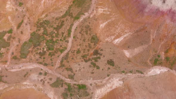 The Badlands from the Air