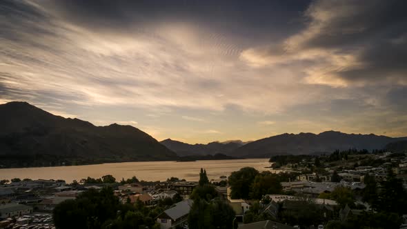 Wanaka New Zealand timelapse