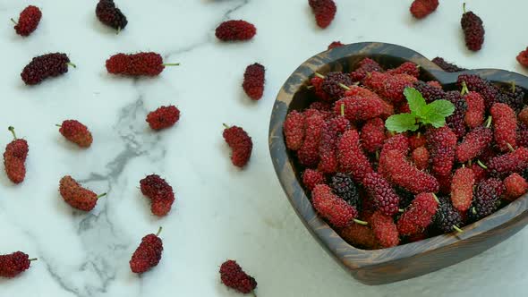 Mulberry fruit Healthy food