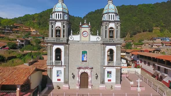 Ghost Church in Mexico, Navidad, Jalisco.