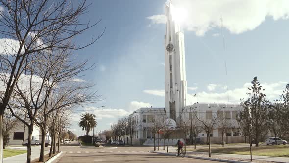 Carhue City Hall, Buenos Aires province, Argentina.