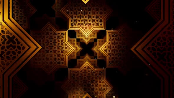 Ramadan Kareem In Islamic Pattern 04 HD