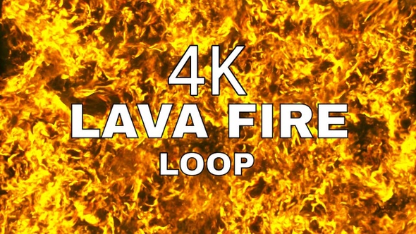 Lava Background Loop 4K alt