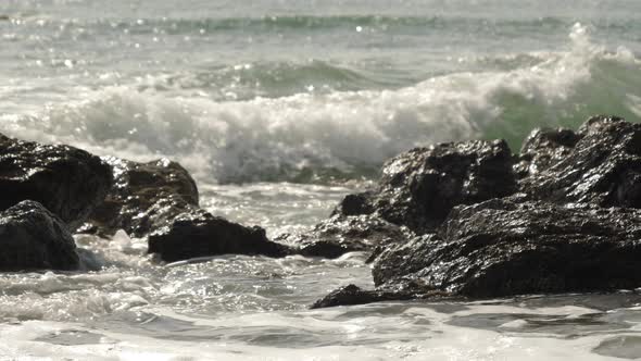 The View of the Koijigahama Beach in Tahara Japan