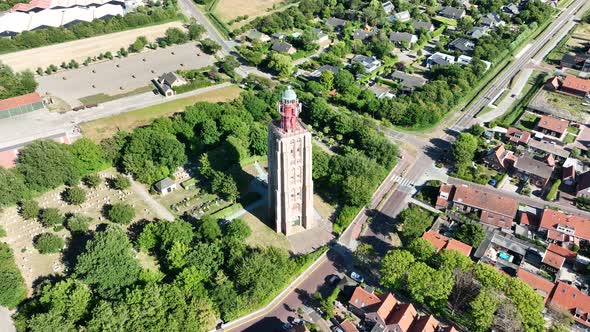 The Lighthouse of Westkapelle Nicknamed Westkapelle Hoog Hoge Licht or Zuiderhoofd is the Largest