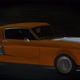 Orange Car Driving at Night - VideoHive Item for Sale
