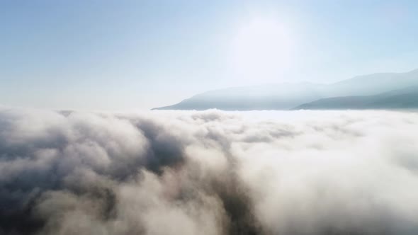 Breathtaking View Of White Clouds