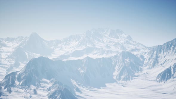 Alps Mountains From the Air alt
