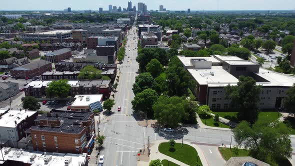 Ohio State University Campus and High Street