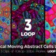 Optical Moving Abstract Cells Loop Pack - VideoHive Item for Sale
