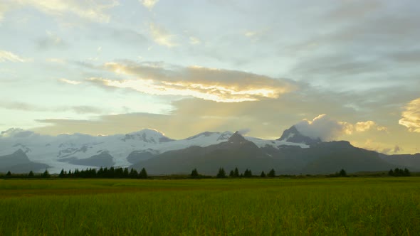 Timelapse of Mountain Vista Sunset