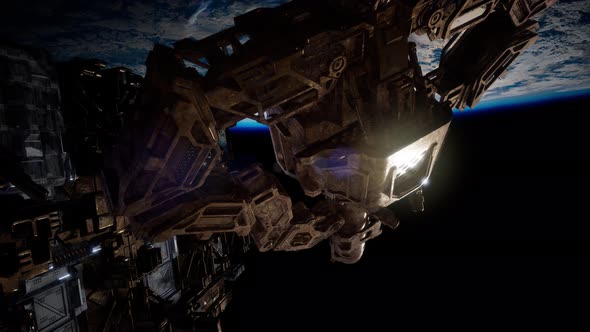 Alien Spaceship Armada Nearing Earth alt