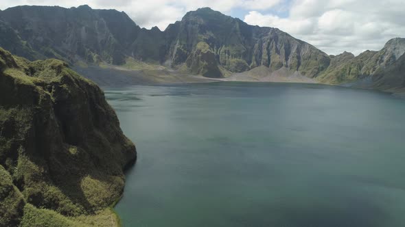 Crater Lake Pinatubo Philippines Luzon