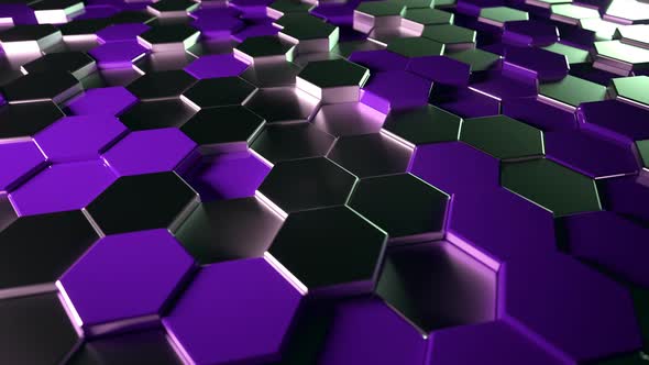 Hexagons Background 11 - 4K