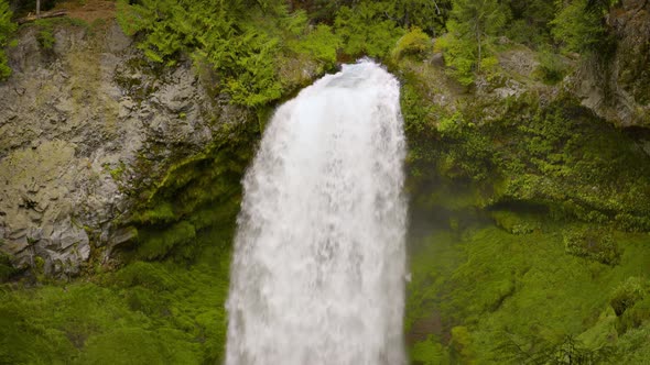 Beautiful Sahalie Falls In Oregon