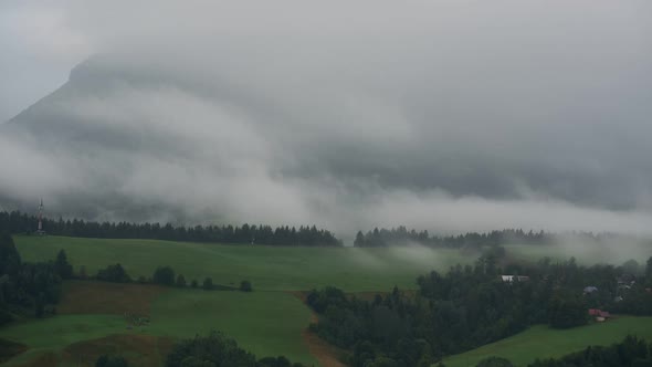 Foggy Weather In The Countryside alt