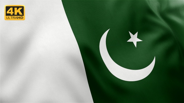 Pakistan Flag - 4K