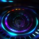 Futuristic Neon Glowing Light Streaks Tunnel - VideoHive Item for Sale