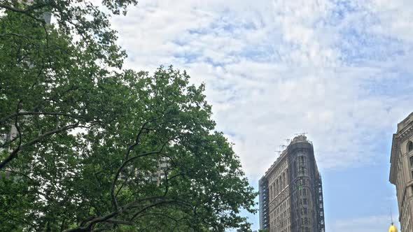 Flatiron Building In New York City