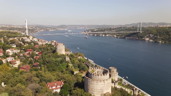 Rumelihisari Also Known As Rumelian Castle From Istanbul Bosphorus