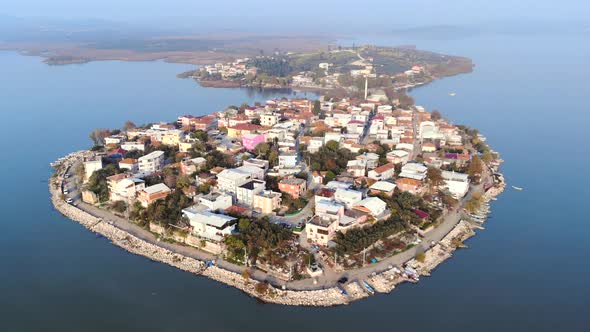 Houses Covering the Entire Peninsula