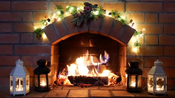 Christmas Fireplace