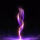 Purple Line Particles Grow - VideoHive Item for Sale