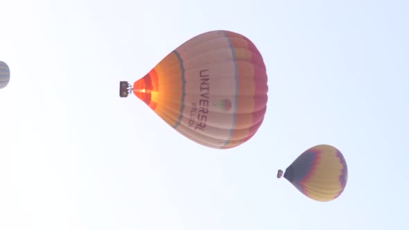 Balloons in Cappadocia Vertical Video