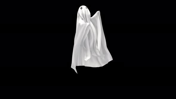 32 Ghost Halloween Dancing 4K