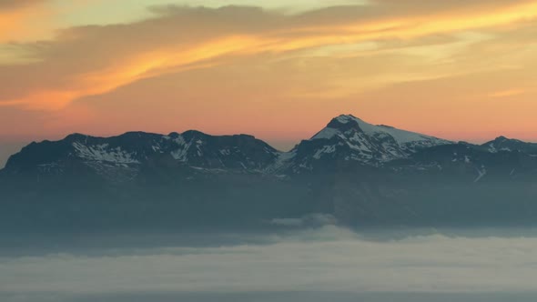verbier alps swtizerland mountains snow peaks ski mont fort sunrise