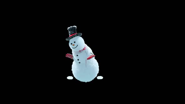 Snowman Dancing HD