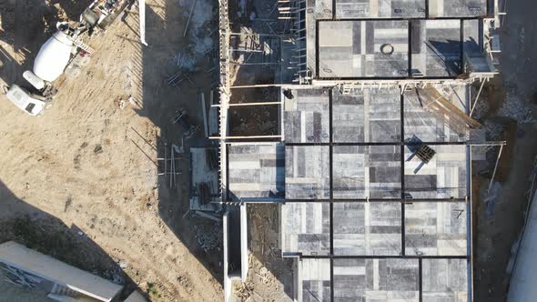 Bird's Eye View of Building