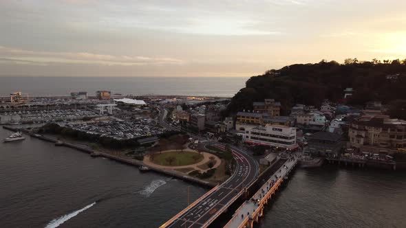 Skyline Aerial view in Kamakura