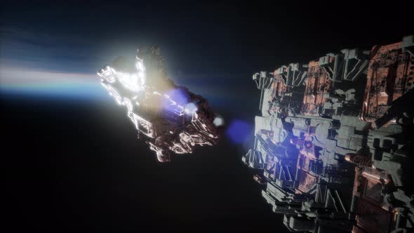 Fleet of Massive Spaceships Known As Motherships Taking Position Over Earth alt